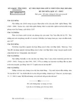 Kỳ thi chọn học sinh giỏi lớp 12 thpt năm học 2015-2016 đề thi môn lịch sử